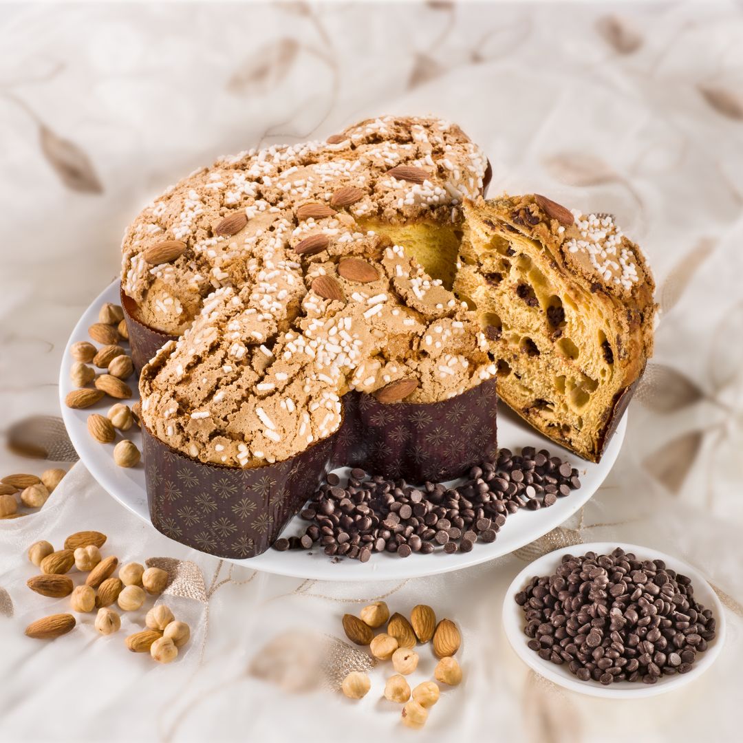 Colomba de chocolate cellophane