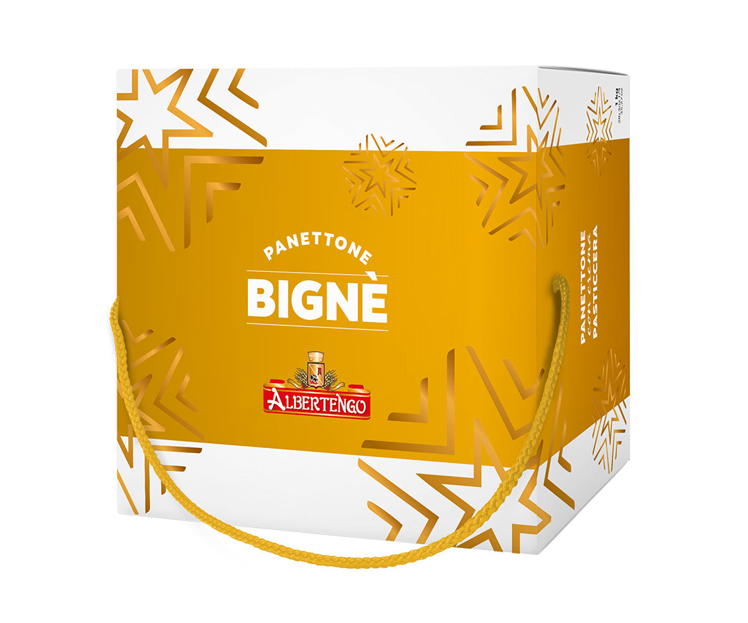 Panettone relleno de crema de bignè astuccio