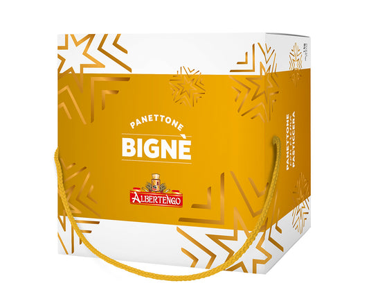 Panettone relleno de crema de bignè astuccio