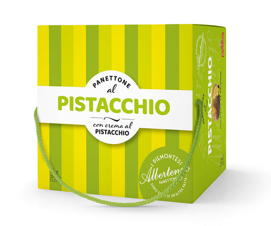 Panettone Relleno de Crema de Pistacho - Caja Astuccio