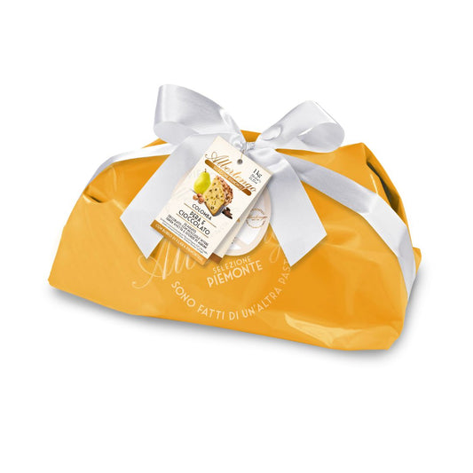 Colomba Piemonte pera y chocolate incarto