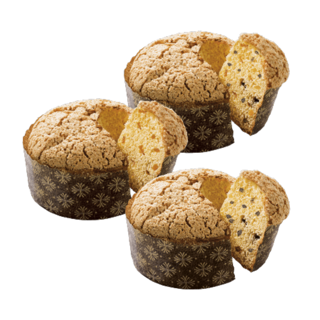 Albertengo España - Albertengo Pack mini panettone Tre dolci pensieri - www.albertengospain.com - Tienda online. Envíos a España. Envíos gratis a partir de 90€. El mejor panettone Italiano. 