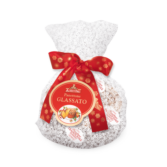 Albertengo España - Albertengo Panettone tradicional Glassato Le nuvole 750g - www.albertengospain.com - Tienda online. Envíos a España. Envíos gratis a partir de 90€. El mejor panettone Italiano. 