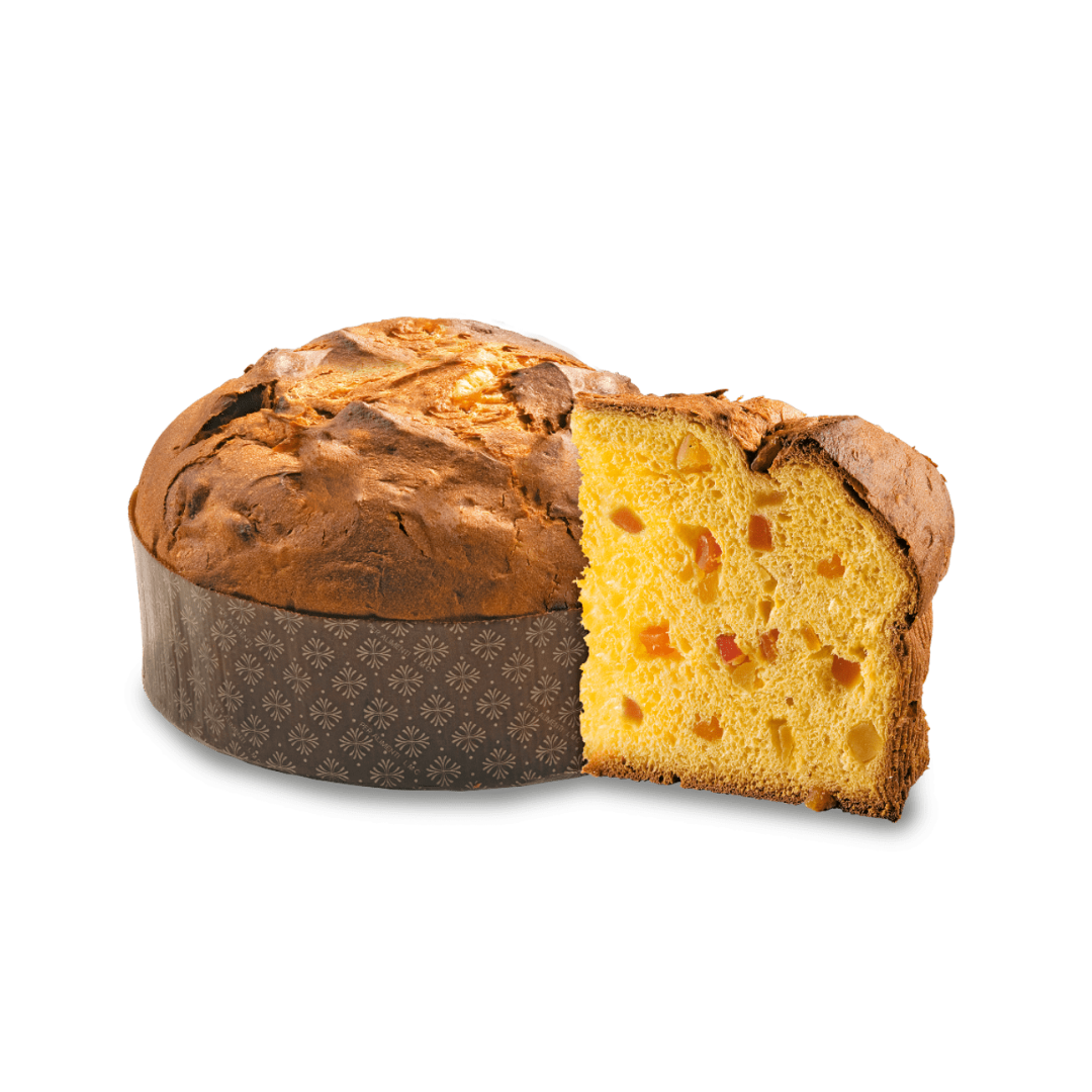 Albertengo España - Albertengo Panettone fantasia di frutta incarto 1Kg - www.albertengospain.com - Tienda online. Envíos a España. Envíos gratis a partir de 90€. El mejor panettone Italiano. 