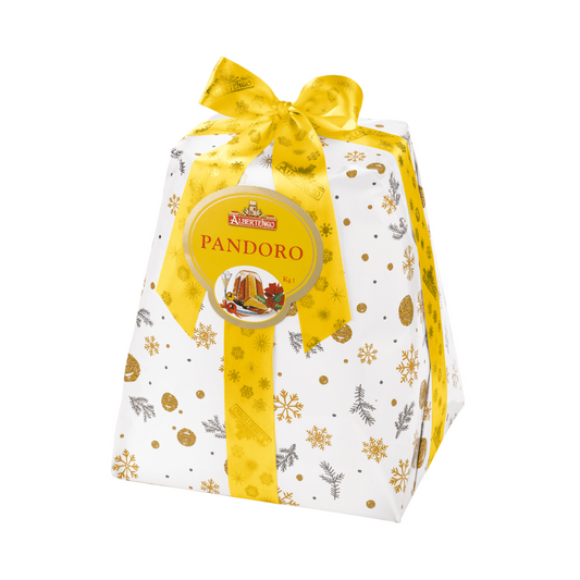 Albertengo España - Albertengo Pandoro incarto 1Kg - www.albertengospain.com - Tienda online. Envíos a España. Envíos gratis a partir de 90€. El mejor panettone Italiano.